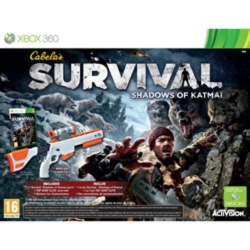 Cabelas Survival Shadows of Katmai with Gun XBox 360
