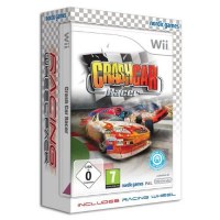 Crash Car Racer with Steering Wheel Nintendo Wii Crash Car Racer with Steering Wheel Nintendo Wii