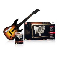 Guitar Hero 5 with Guitar Nintendo Wii
