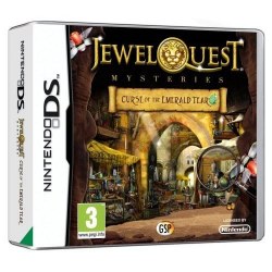 Jewel Quest Mysteries Curse of The Emerald Tear Nintendo DS