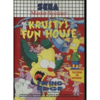 Krustys Fun House Master System Krustys Fun House Master System