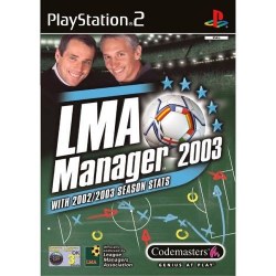 LMA Manager 2003 PS2