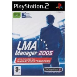 LMA Manager 2005 Updated Version with Transfers PS2