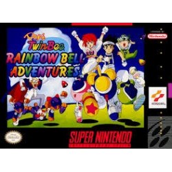 Pop n TwinBee Rainbow Bell Adventures SNES