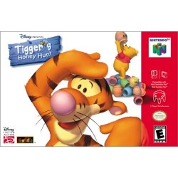 Tigger's Honey Hunt Winnie the Pooh N64