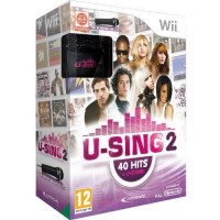 U-Sing 2 with Microphone Nintendo Wii U-Sing 2 with Microphone Nintendo Wii