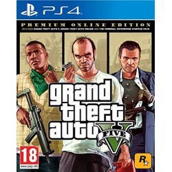 Grand Theft Auto V Five Premium Online Edition PS4