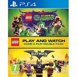 Lego DC Super-Villains Game &amp; Film Double Pack PS4