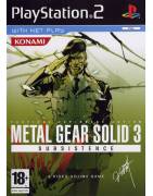Metal Gear Solid 3 Subsistance PS2