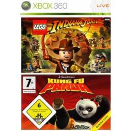 Lego Indiana & Kung Foo Panda Bundle Pack XBox 360 Lego Indiana & Kung Foo Panda Bundle Pack XBox 360