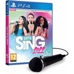 Lets Sing 2022 + 1 Mic PS4 Lets Sing 2022 + 1 Mic PS4