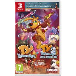 TY The Tasmanian Tiger + TY 2 Bush Rescue HD Nintendo Switch TY The Tasmanian Tiger + TY 2 Bush Rescue HD Nintendo Switch