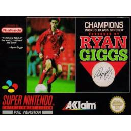 Ryan Giggs Champions World Class Soccer SNES Ryan Giggs Champions World Class Soccer SNES