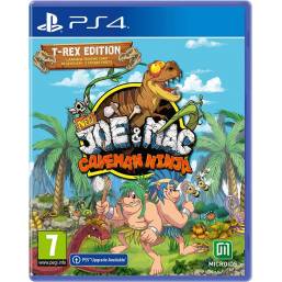 New Joe Mac Caveman Ninja T-Rex Edition PS4 New Joe Mac Caveman Ninja T-Rex Edition PS4