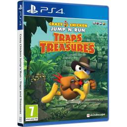 Crazy Chicken Traps And Treasures PS4 Crazy Chicken Traps And Treasures PS4