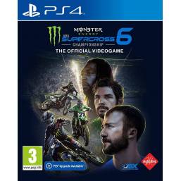 Monster Energy Supercross 6 The Official Videogame PS4 Monster Energy Supercross 6 The Official Videogame PS4
